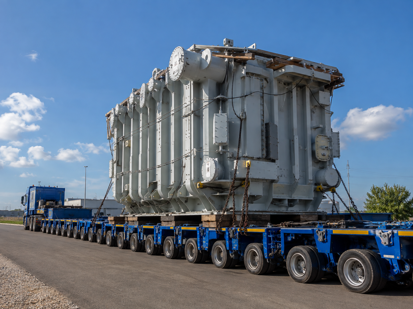 Heavy transformer transport